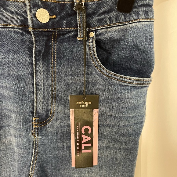 Medium Wash High Waisted Denim - Picture 3 of 5